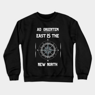 Ad Orientem Compass Crown of Thorns Crewneck Sweatshirt